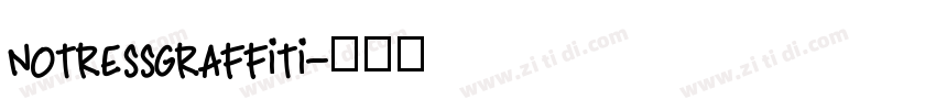 NotressGraffiti字体转换