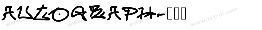 Autograph字体转换