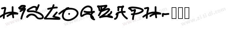 Histograph字体转换