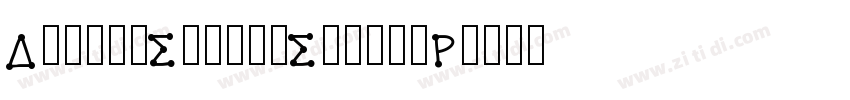 DottedSongtiSquareR字体转换