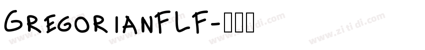 GregorianFLF字体转换