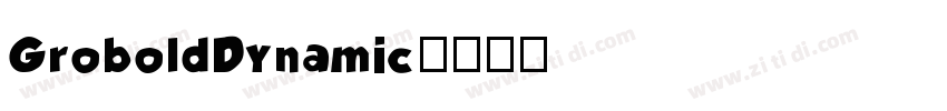 GroboldDynamic字体转换
