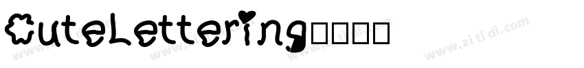 CuteLettering字体转换
