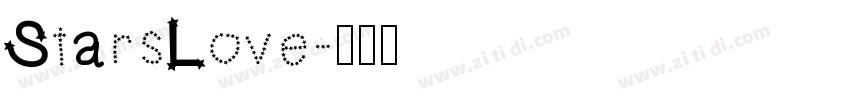 StarsLove字体转换