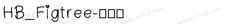 HB_Figtree字体转换