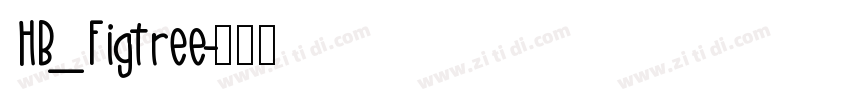 HB_Figtree字体转换