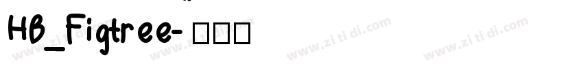 HB_Figtree字体转换