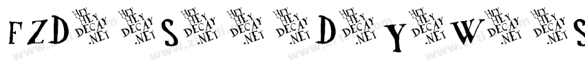 FZDouShenDaYuWenS字体转换