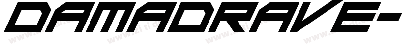 DaMadRave字体转换