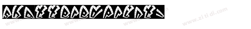 shatteredprint字体转换