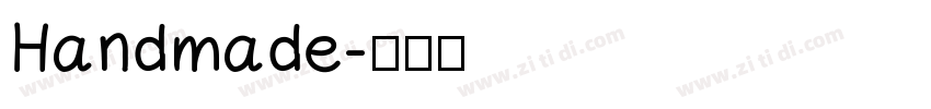 Handmade字体转换