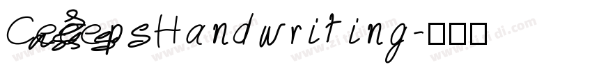 CecepsHandwriting字体转换