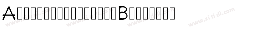 AvenirNextLTW01-Bold字体转换