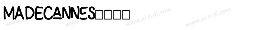 MADECannes字体转换