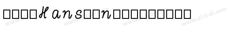 NeueHansKendrick字体转换