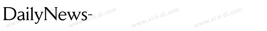 DailyNews字体转换