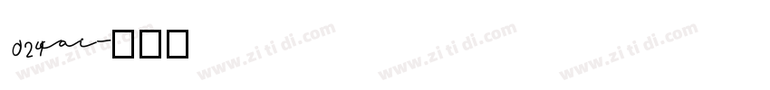 024cai字体转换