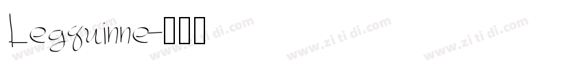 Legquinne字体转换