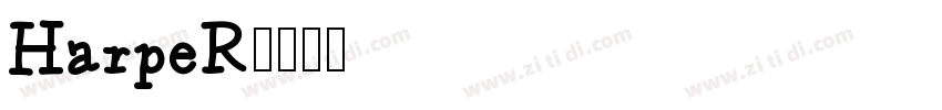 HarpeR字体转换
