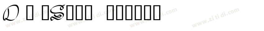 DaisySignatur字体转换