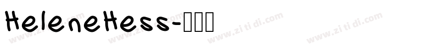 HeleneHess字体转换
