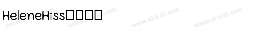HeleneHiss字体转换