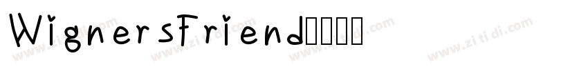 WignersFriend字体转换