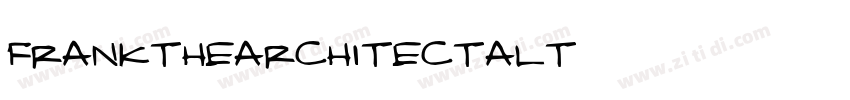 FranktheArchitectAlt字体转换