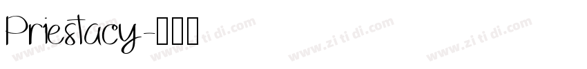 Priestacy字体转换