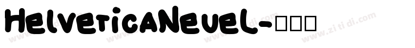 HelveticaNeueL字体转换