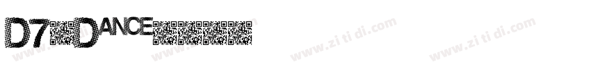 D7—Dance字体转换