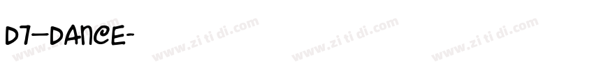 D7—Dance字体转换