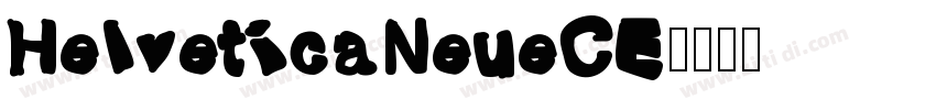 HelveticaNeueCE字体转换