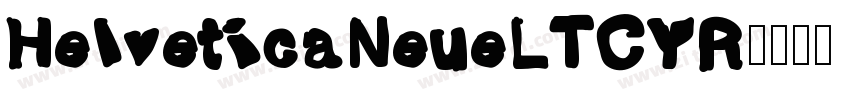 HelveticaNeueLTCYR字体转换