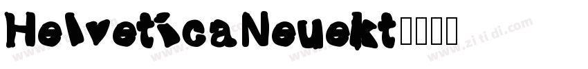 HelveticaNeuekt字体转换