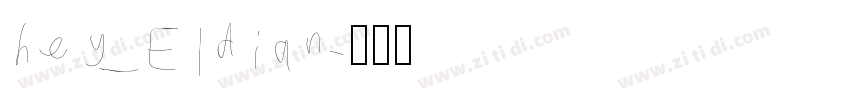hey_Eldian字体转换