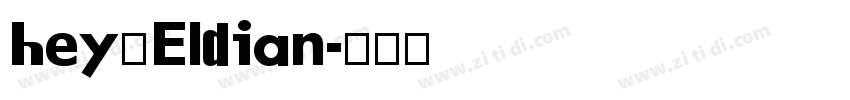 hey_Eldian字体转换
