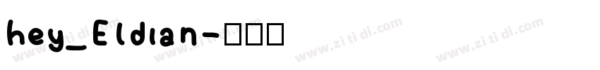 hey_Eldian字体转换