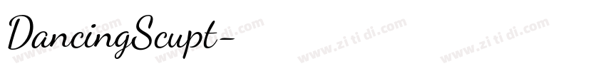 DancingScupt字体转换