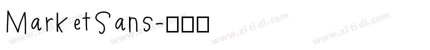 MarketSans字体转换