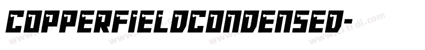 CopperfieldCondensed字体转换