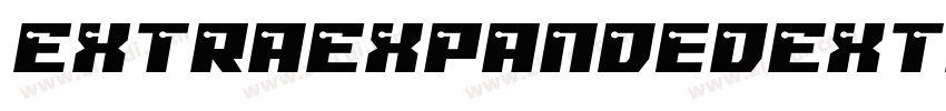 ExtraExpandedExtraBo字体转换