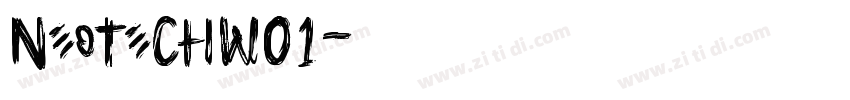 NeoTechW01字体转换