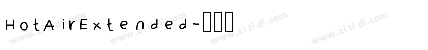 HotAirExtended字体转换