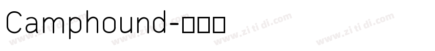 Camphound字体转换