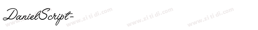 DanielScript字体转换