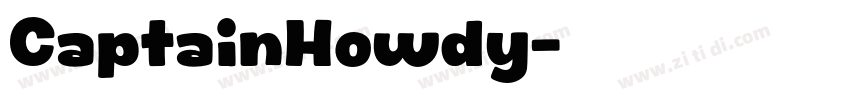 CaptainHowdy字体转换