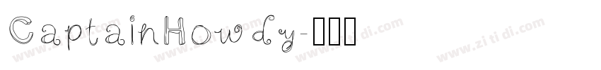 CaptainHowdy字体转换