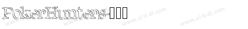 PokerHunters字体转换