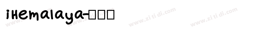 iHemalaya字体转换